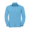 Chemise Homme En Popeline Polycoton Manches Longues Russell 934M