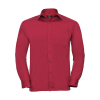Chemise Homme En Popeline Polycoton Manches Longues Russell 934M