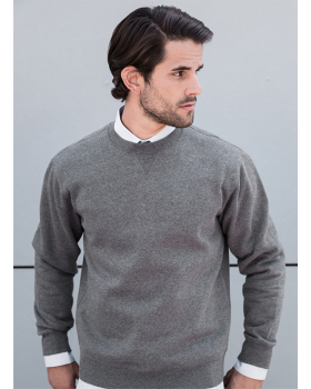 Sweat-Shirt Col Rond Authentic Chiné Homme Russell 260M