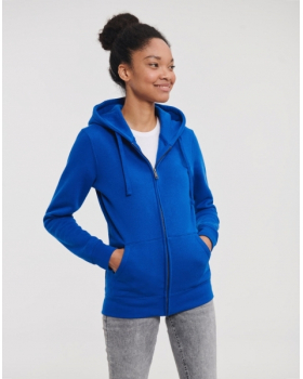 Sweatshirt Femme à Capuche Zippé Russell 266F