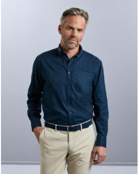 Chemise Homme Manches Longues En Twill Russell 916M