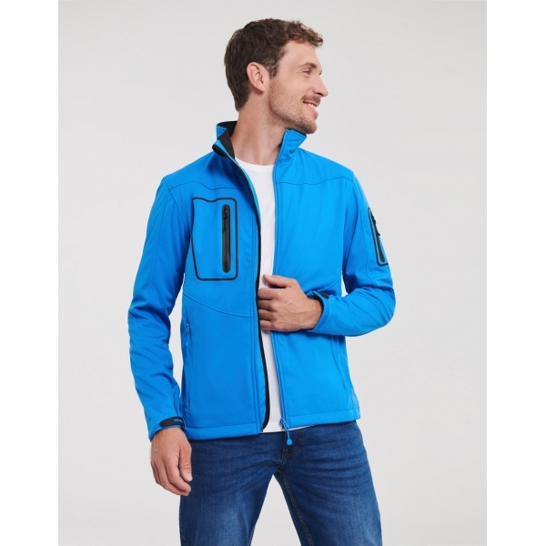 Sport jacket in Softshell Russell 520M