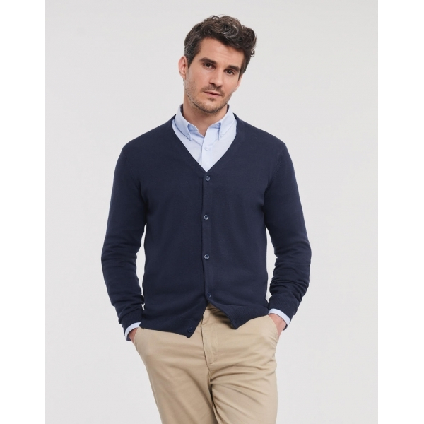 Men's V-neck vest Russell 715M