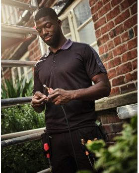 Polo Piqué Contrast Breathable TRS174