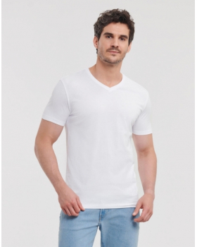 T-shirt Homme Col V Coton Bio Russell Pure Organic 103M