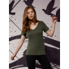 T-shirt V-neck Woman Bio Organic Inspire V Tee women B&C TW045