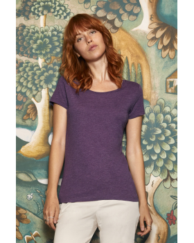 T-Shirt Triblend Col Rond Femme B&C TW056