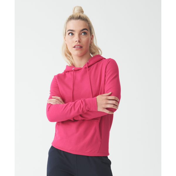 Sweat-shirt à capuche Femme College Girlie AWDis JH001F