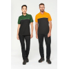 Eco-responsible bicolored Polo kurze Ärmel unisex WK210