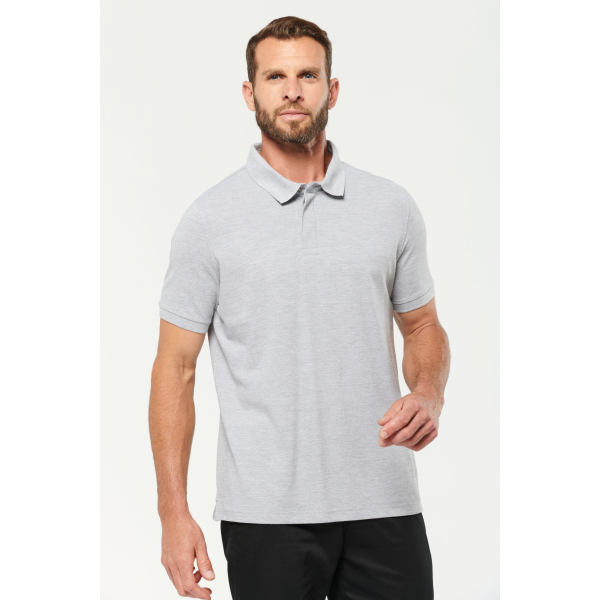 Polo col boutons pression manches courtes homme WK. Designed To Work WK225