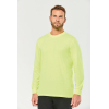 Ecoresponsible T-shirt long sleeves unisex Fluorescent Orange