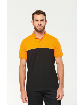 Eco-responsible bicolored Polo kurze Ärmel unisex WK210