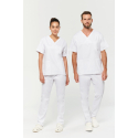 Tunique coton manches courtes unisexe WK. Designed To Work WK504