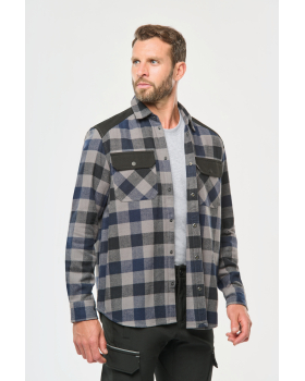 Chemise à carreaux avec poches homme WK520