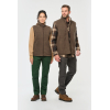 Bodywarmer polaire avec intérieur sherpa unisexe WK610