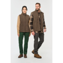 Bodywarmer polaire avec intérieur sherpa unisexe WK. Designed To Work WK610