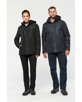 Parka performance à capuche unisexe WK. Designed To Work WK650
