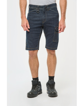 Bermuda denim multipoches homme WK715