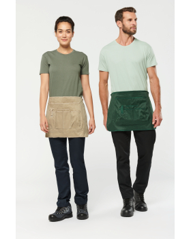 Kurze Gartenschürze eco-responsible unisex WK841