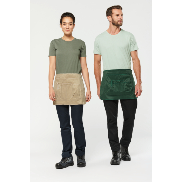 Kurze Gartenschürze eco-responsible unisex WK841