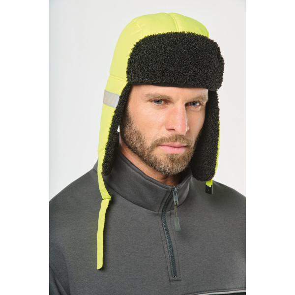 Casquette rembourrée avec rabats pour les oreilles WKP121