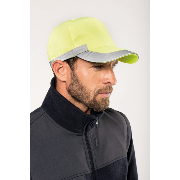 Casquette fluorescente - 5 panneaux WKP123