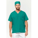 Kurz Ärmel Tunika aus Polyester Baumwolle WK507