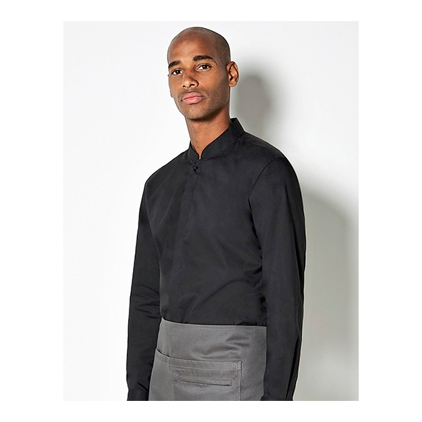 Tailored Fit Mandarin Collar Shirt KK123