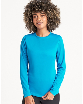 T-shirt Girlie à manches longues Cool AWDis JC012