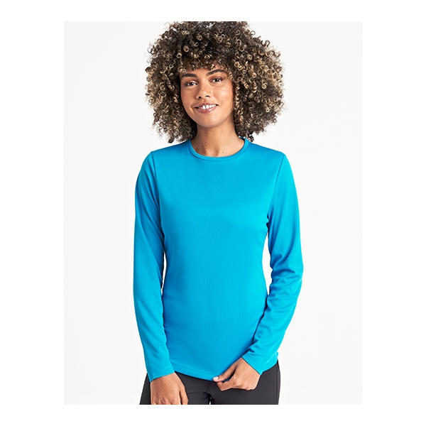 T-shirt Girlie with long sleeves Cool AWDis JC012