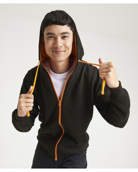 Zipped sweatshirt Varsity AWDis JH053