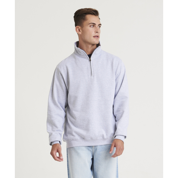 Sweat-shirt col camionneur1/4 zip Sophomore AWDis JH046