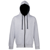 Zipped sweatshirt Varsity AWDis JH053