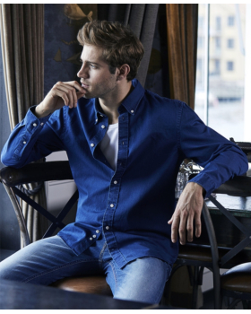 Casual sergé Shirt Tee Jays 4002