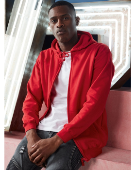 Sweat-shirt capuche zippé AWDis JH050