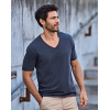 Men's T-shirt Col V Deep Sof Tee Tee Jays 8006 - 1