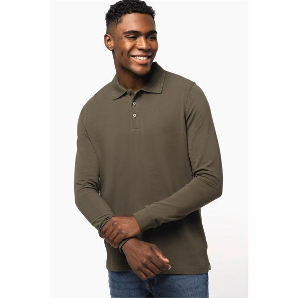 Long sleeves Polo Kariban K243 - 1