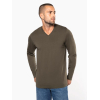 T-shirt col V manches longues Kariban K358