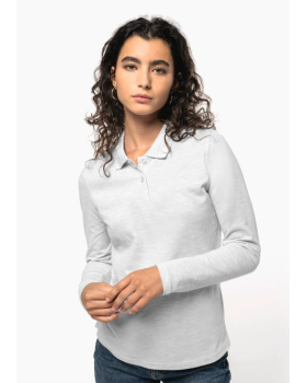 Polo Manches Longues Femme Kariban K244 - 3