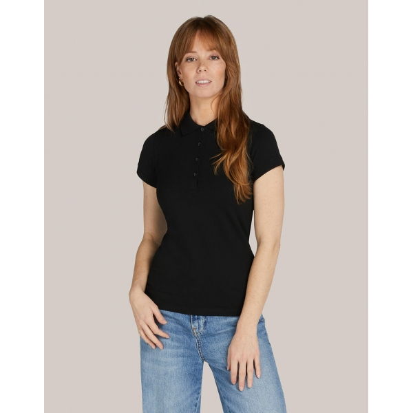 Signature Tagless Polo Stretch Women SGPoloF Stretch - 2