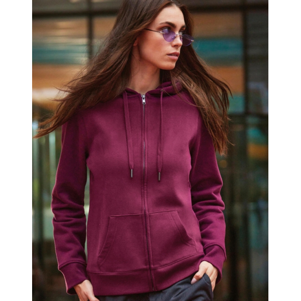 QUEEN Zipped Hood Sweat Jacket B&C WW03Q - 13