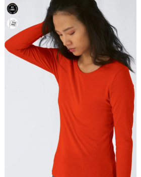 T-shirt Long sleeves Woman Organic Cotton INSPIRE B&C TW071 - 10