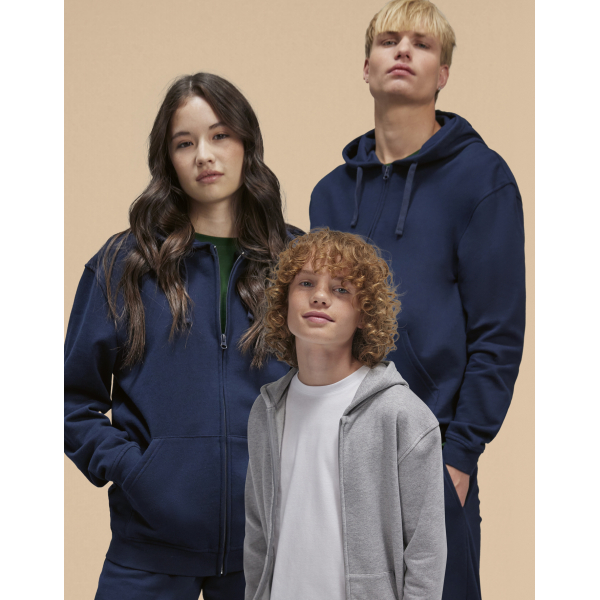 Sweat Zippé à Capuche ID.334 Enfant B&C