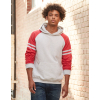 Sweat Varsity Bicolore Avec Capuche Jerzees