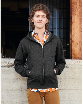 Sweat Zippé Intégral Avec Capuche Jerzees