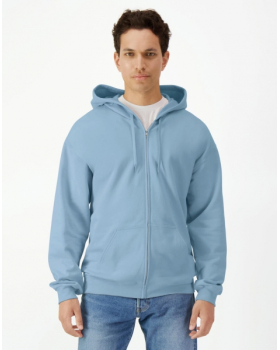 Sweat Softstyle Zippé Intégral à Capuche Gildan - 1