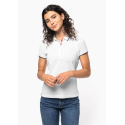 Polo Manches Courtes Up-Collar Femme Kariban K252