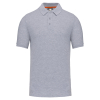 Polo écoresponsable homme WK207 Gris Chiné