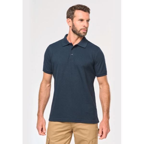 Polo eco-responsible man WK207 navy