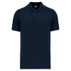Polo Day To Day contrasté manches courtes homme Navy / Light Royal Blue